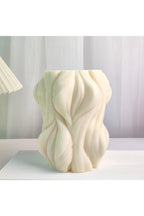 geometric candle shape