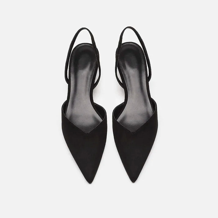Sylis pointed toe slingback sandal