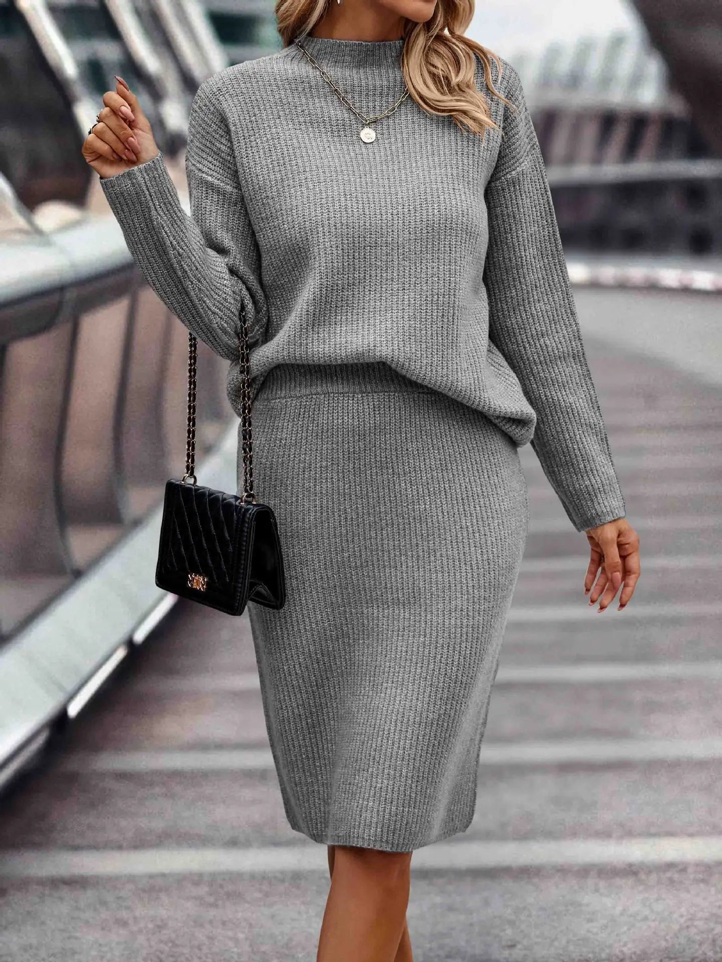 Sylis | 2 Piece Set Including a Sweater and a Skirt