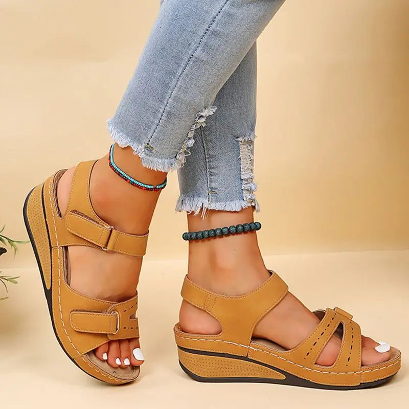 Sylis - Stylish Open Toe Orthopedic Sandals