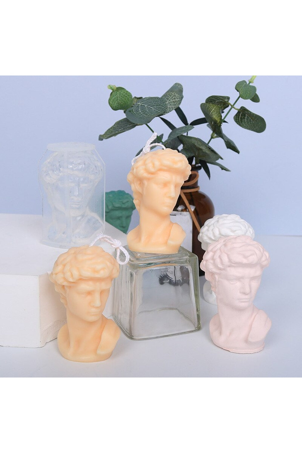 David Body Candle Shape