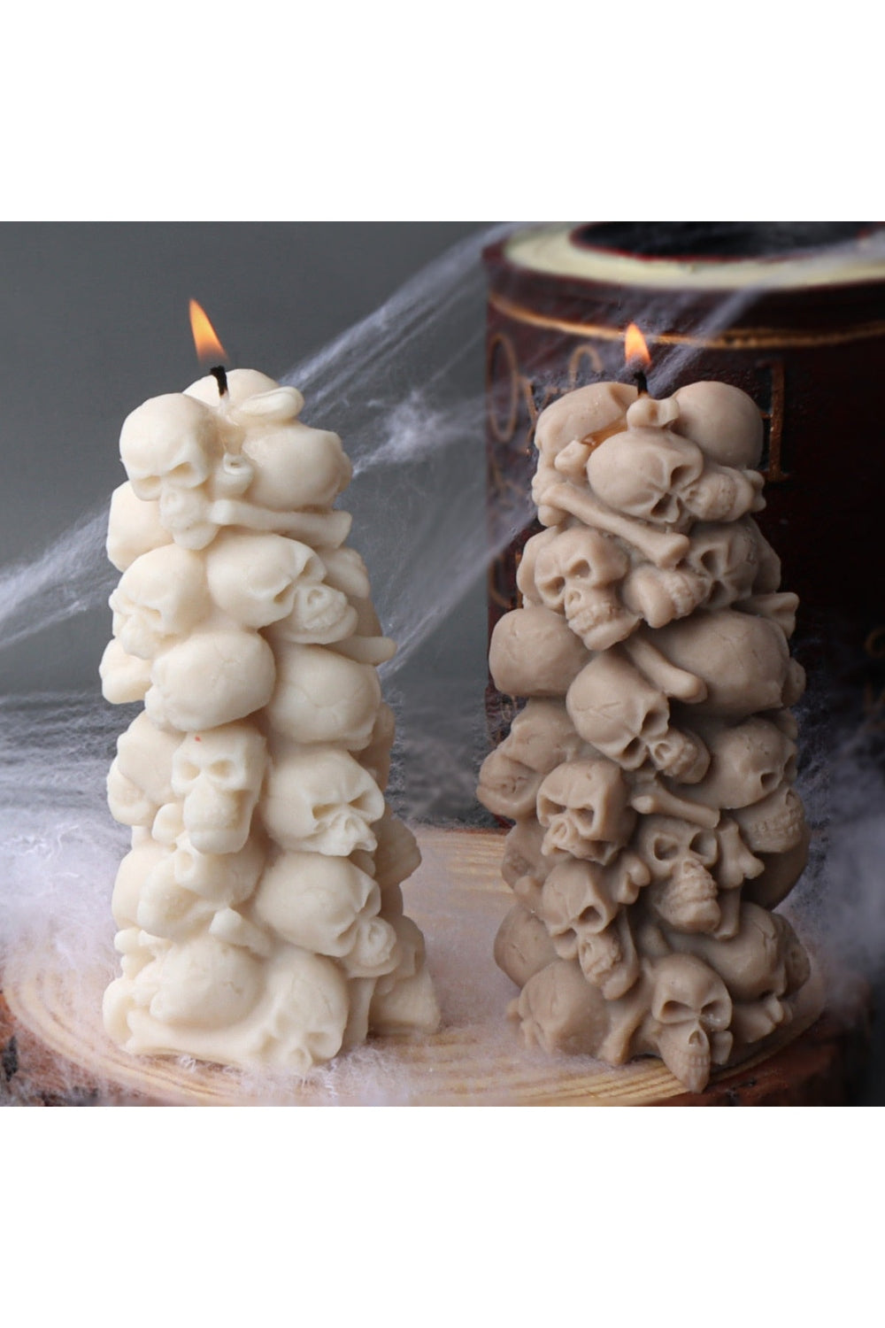 Skeleton Tower Candle Shape