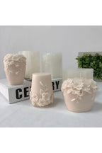 Rattan Flower Candle Shape