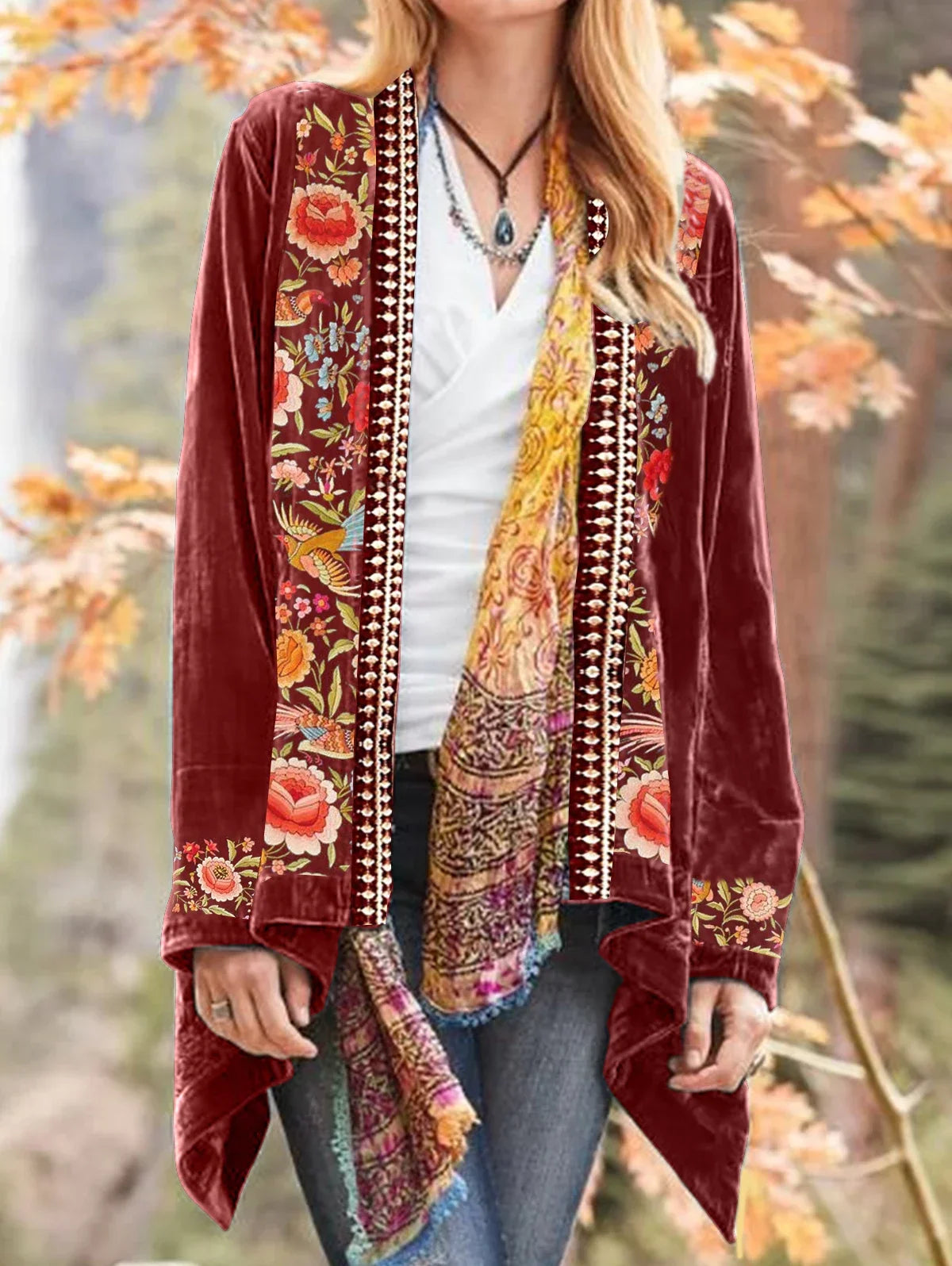 Sylis | Bohemian Style Long Cardigan