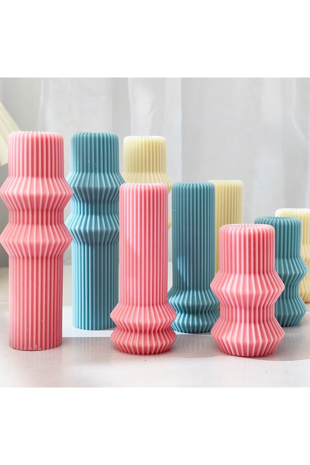 Roman column candle shape