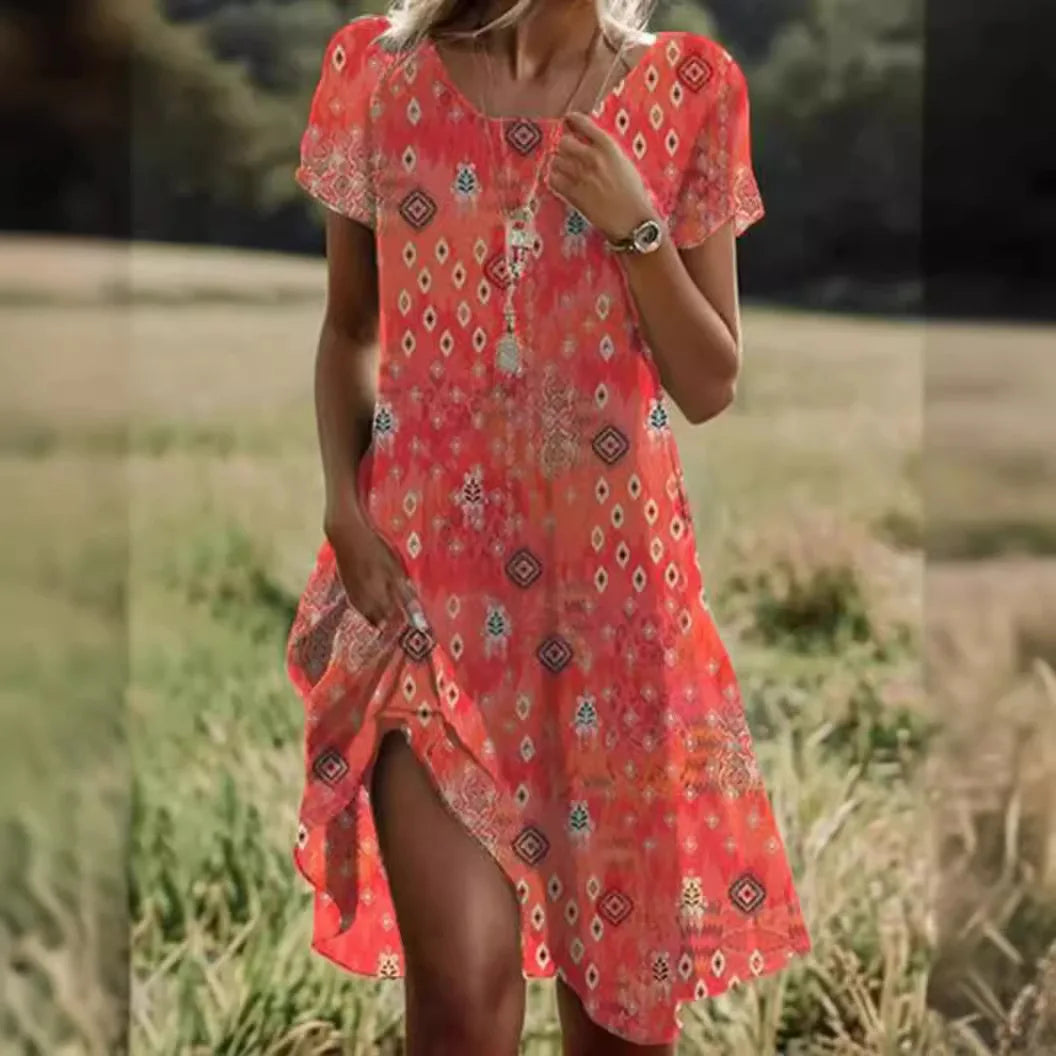 Sylis | Women's Bohemian Floral Maxi Dress