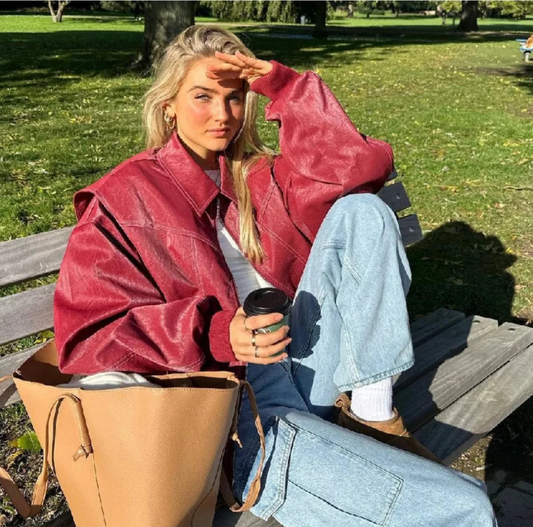 Sylis oversized red