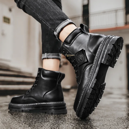 Sylis-Mode - Comfortable lace-up boots for men