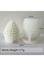 Christmas candle shape