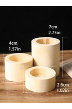 Wood Candle Holder