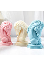 War Horse Head Candle Shape