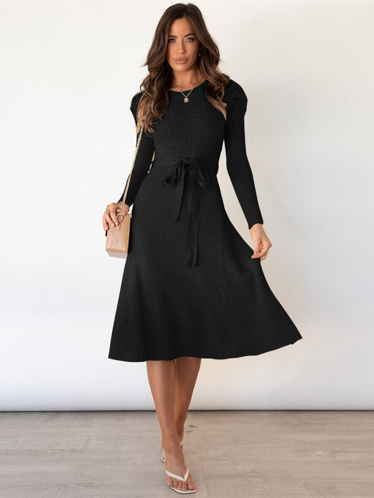 Sylis | Knit midi dress