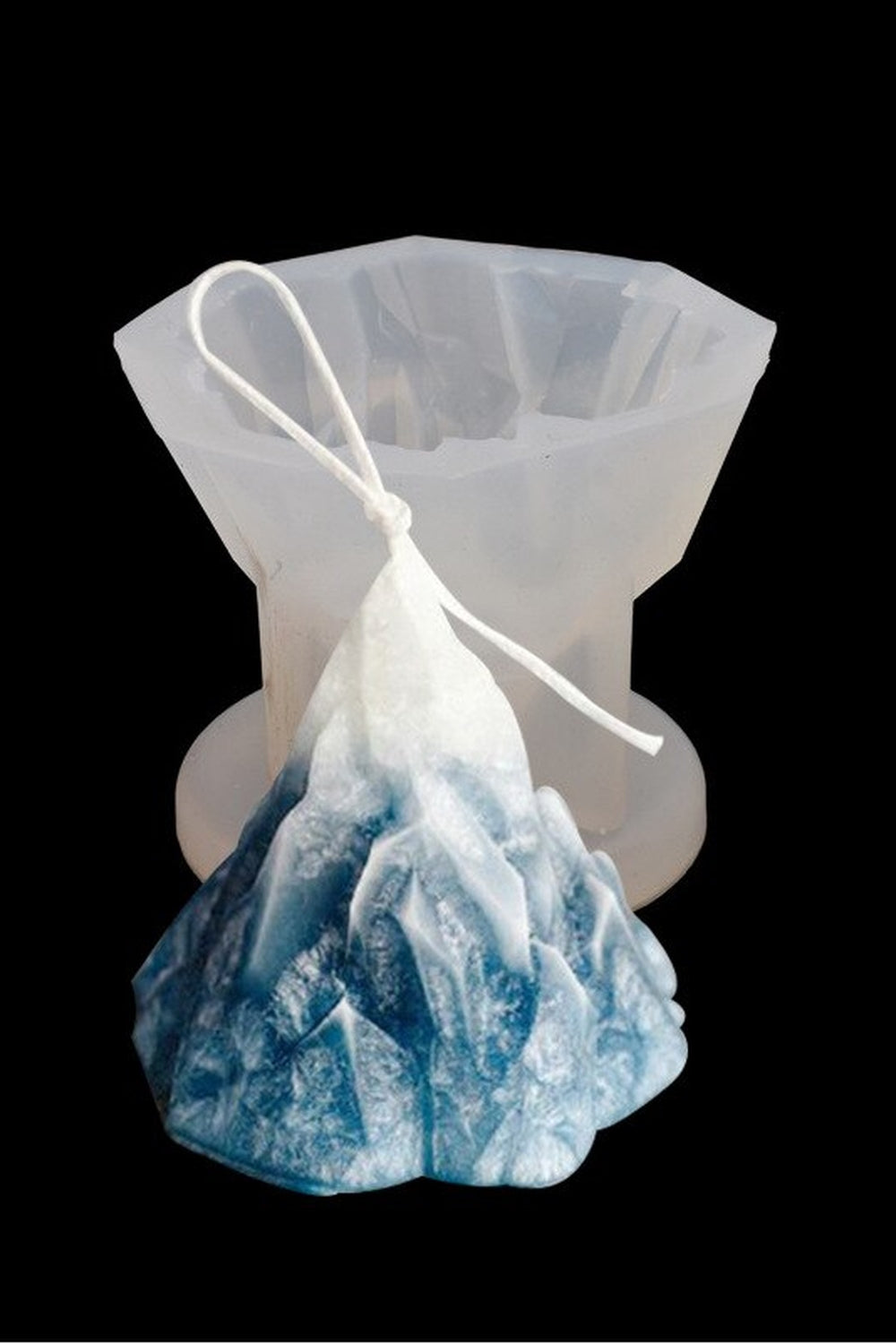 Snow Mountain Candle Shape
