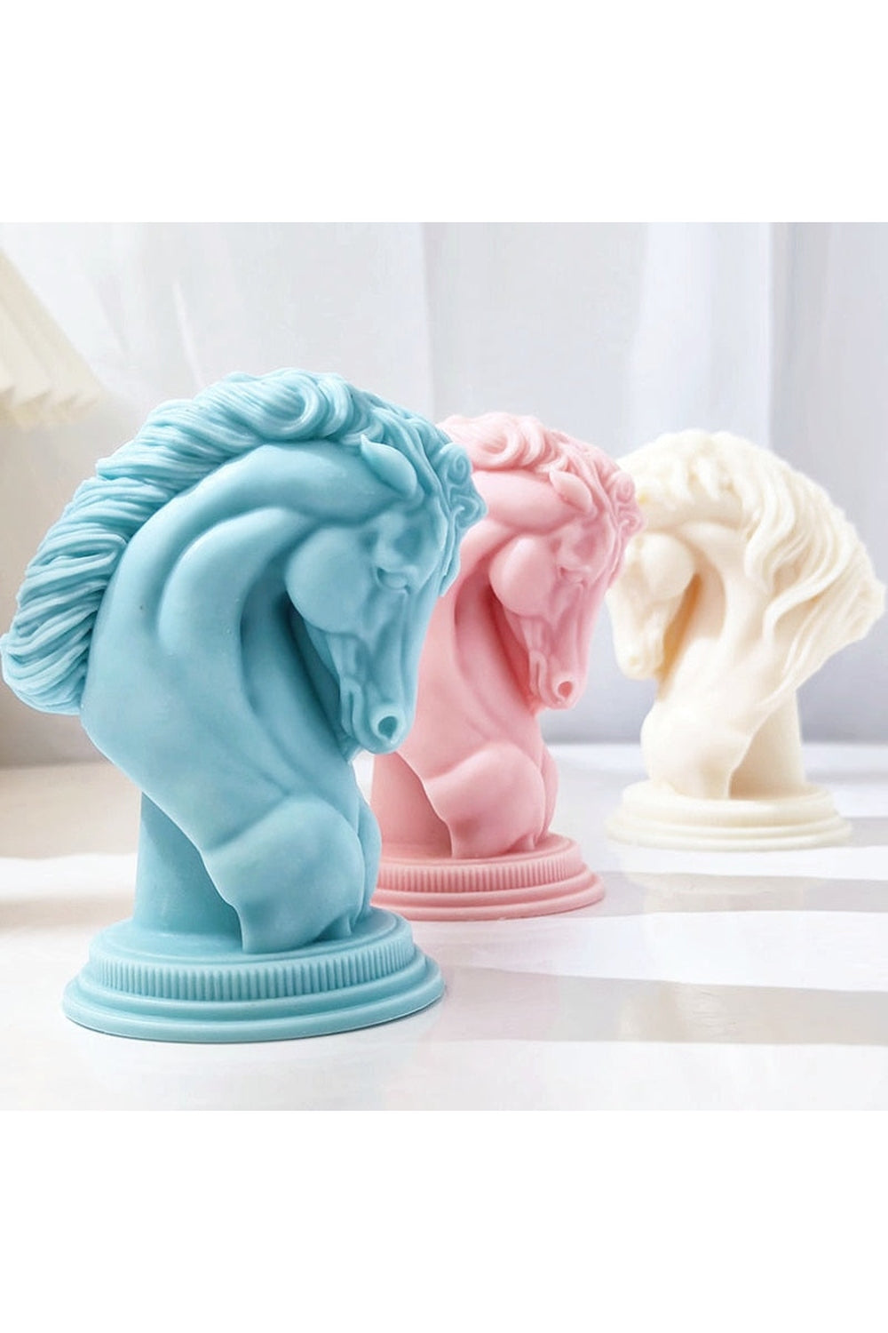 War Horse Head Candle Shape