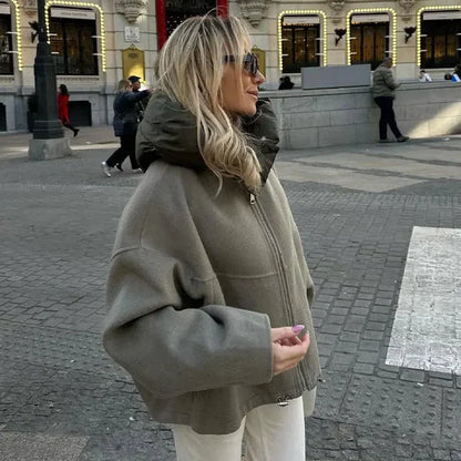 Women's casual and loose hoodie