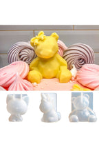 Stereo Bear Candle Shape
