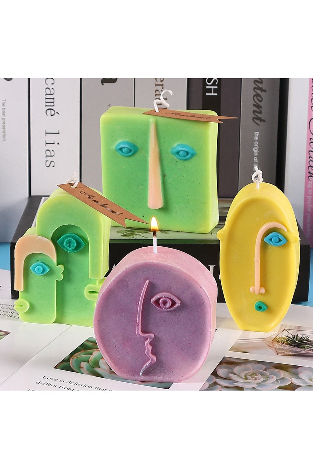 Face Candle Shape