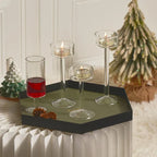 3-Piece Tealight Glass Candle Holder Set