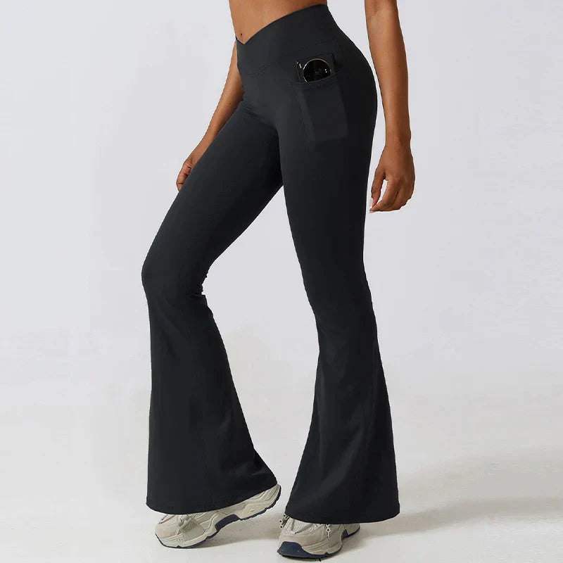 Sylis | High waisted flare leggings