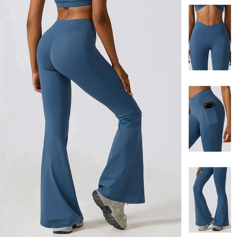 Sylis | High waisted flare leggings