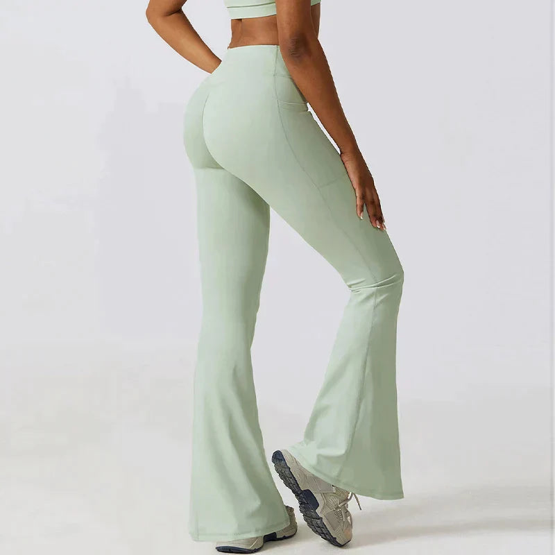 Sylis | High waisted flare leggings