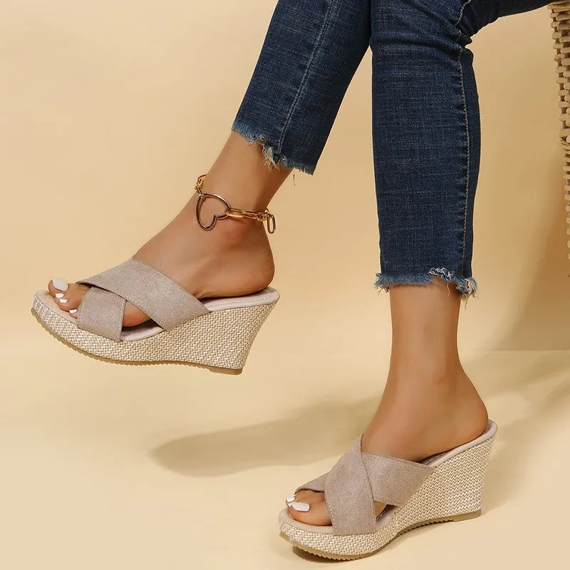 Sylis | Chic Wedge Sandals