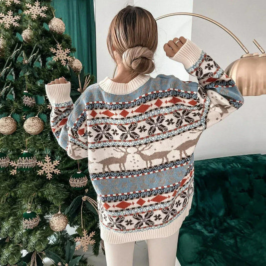 Sylis | Women's Oversized Christmas Sweater