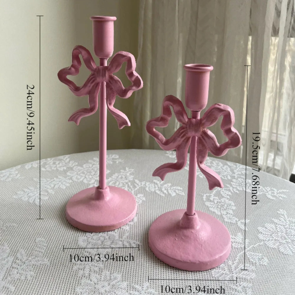 French Wrought Iron Candle Holder