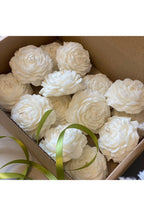 Rattan Flower Candle Shape