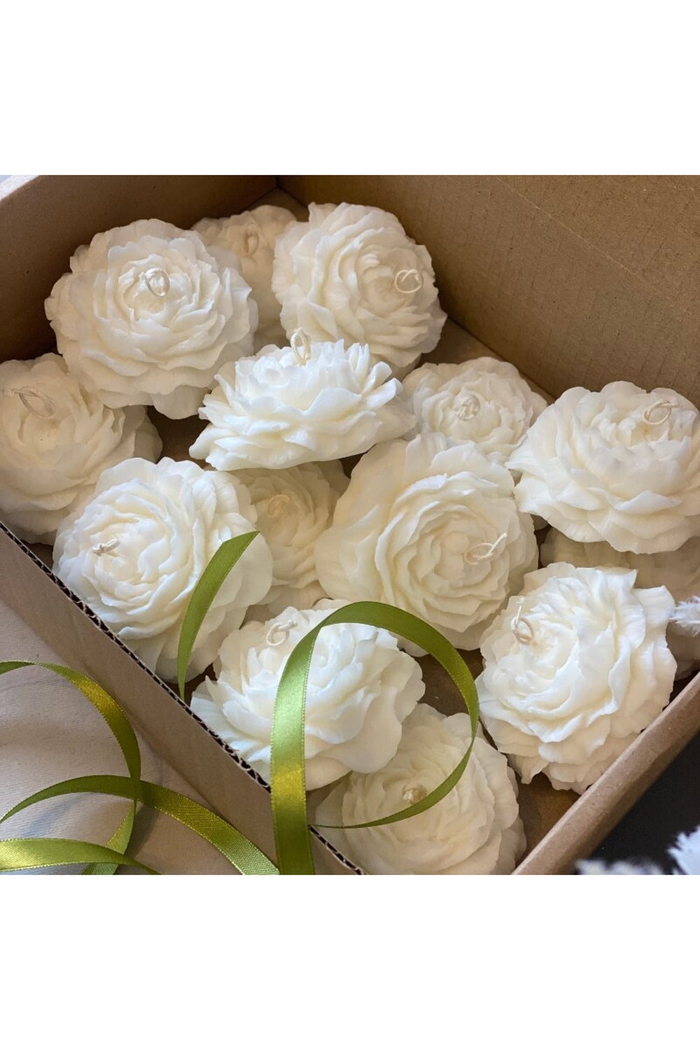 Rattan Flower Candle Shape