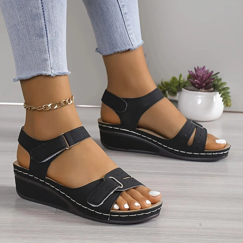 Sylis - Stylish Open Toe Orthopedic Sandals