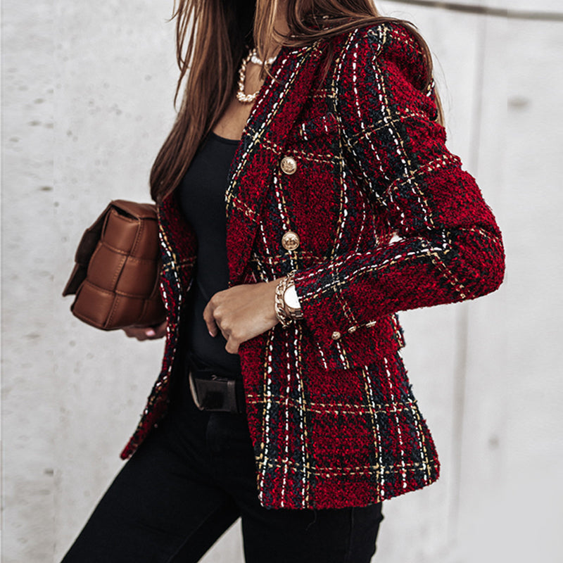 Sylis | Stylish Checked Blazer