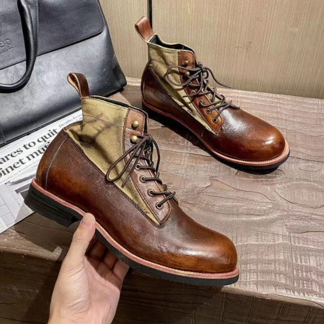 Sylis of genuine leather