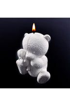Bear-shaped candle mold