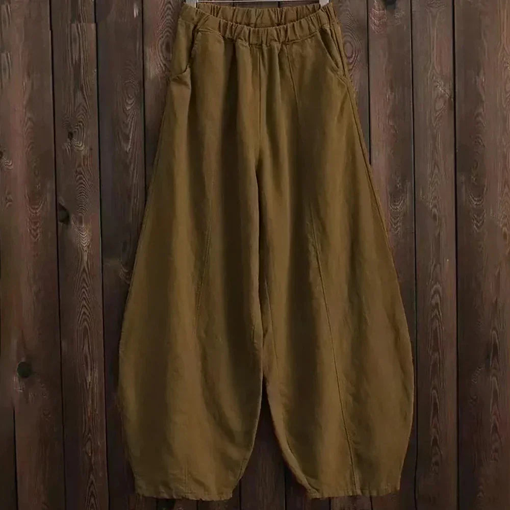 Lavelle™ - Cotton-Linen Pants