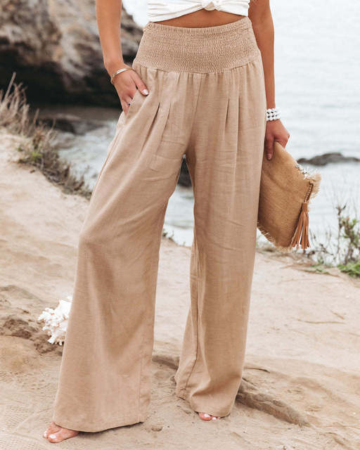 Sylis Linen Pants for Women