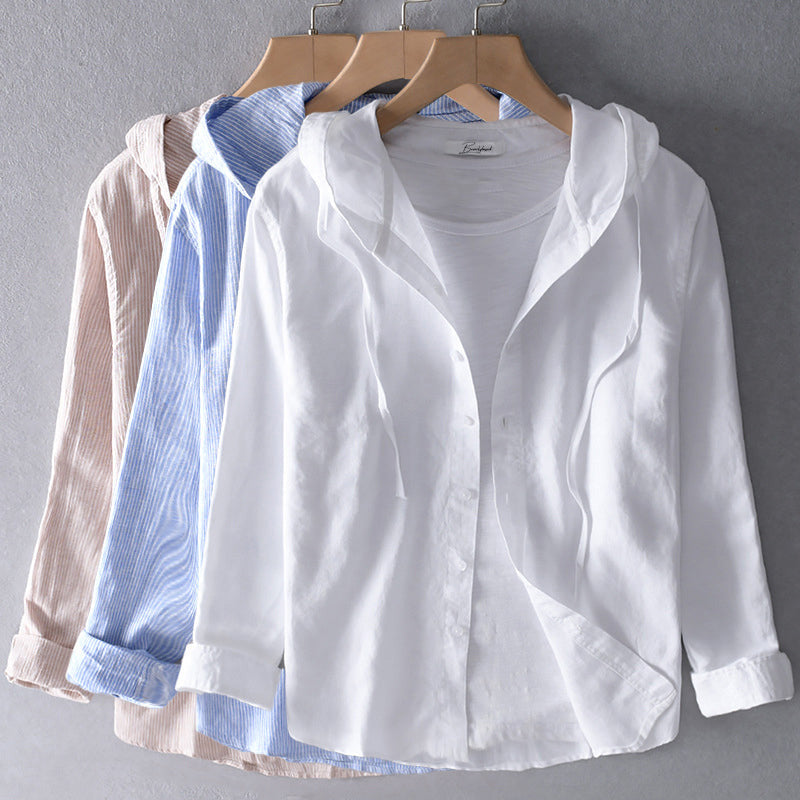 Sylis | Women's Long Sleeve Linen Shirt