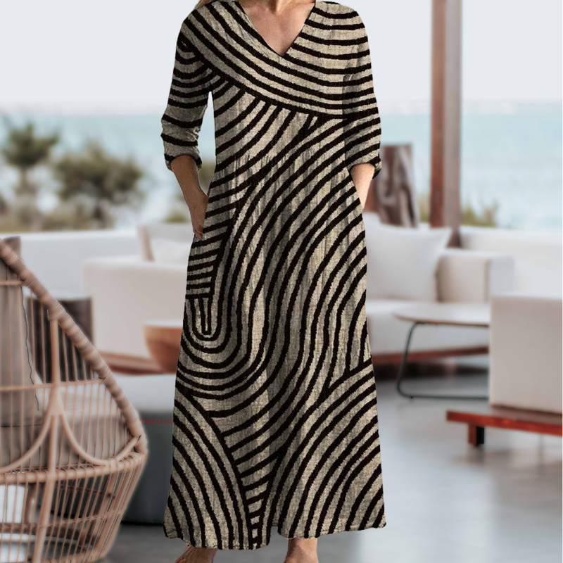 Sylis | Vintage Striped Dress