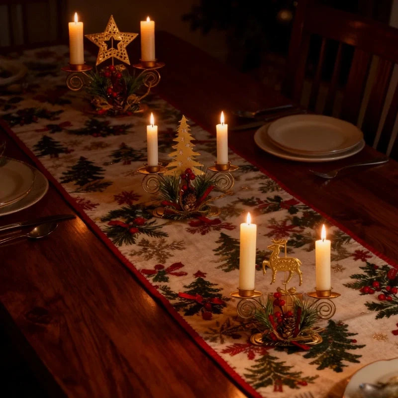 YuleGlow Candle Holder