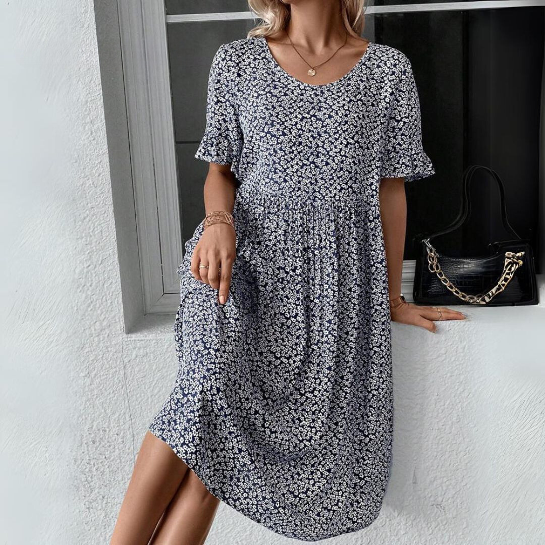 Sylis | Elegant Dress with Polka Dots