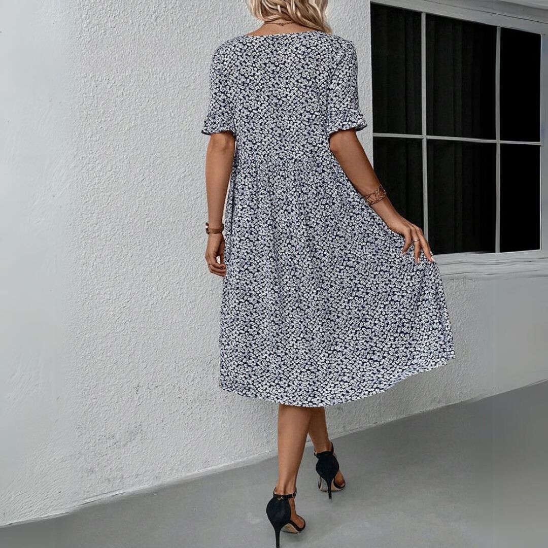 Sylis | Elegant Dress with Polka Dots