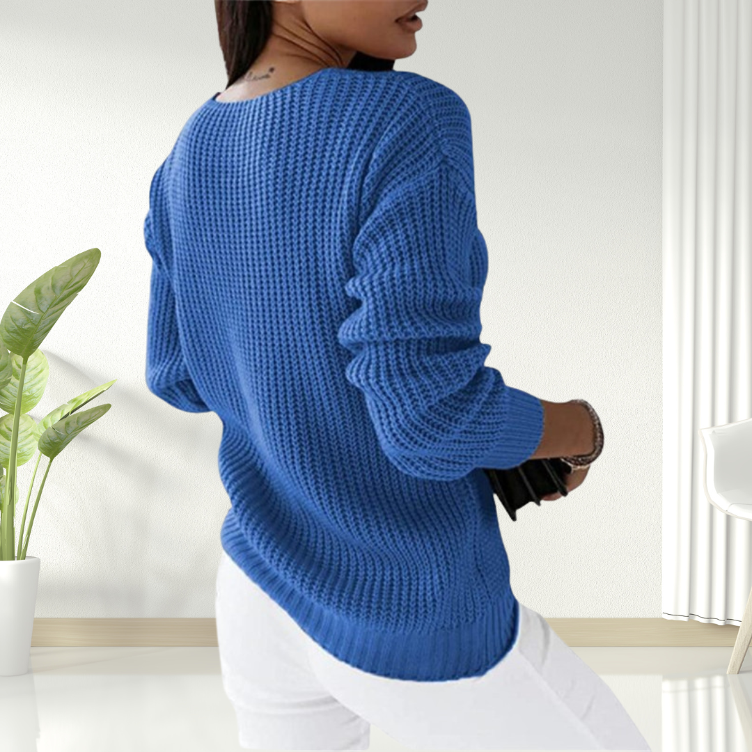 Sylis | Classic V-Neck Sweater