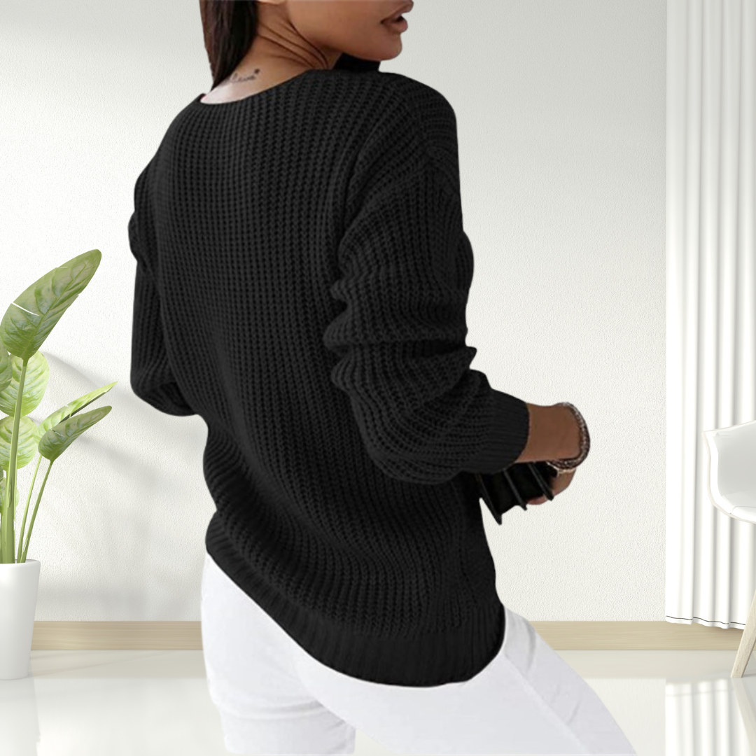 Sylis | Classic V-Neck Sweater