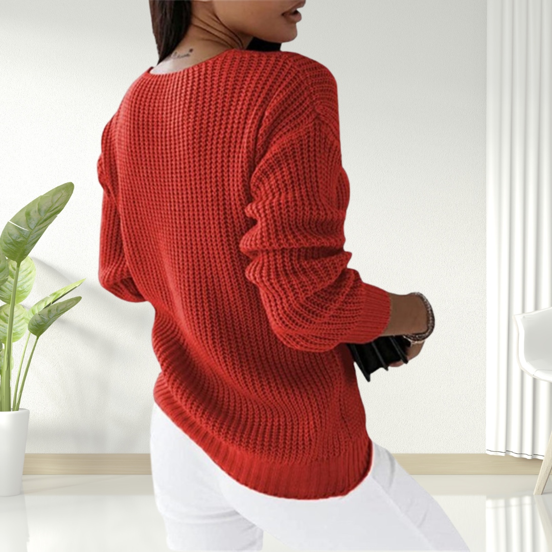 Sylis | Classic V-Neck Sweater