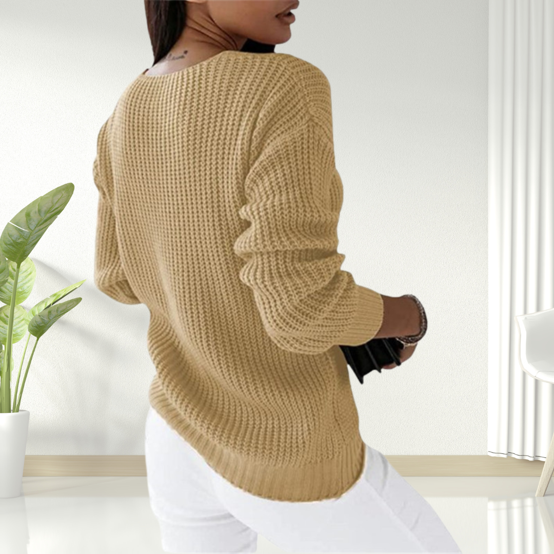 Sylis | Classic V-Neck Sweater