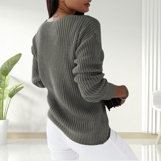 Sylis | Classic V-Neck Sweater