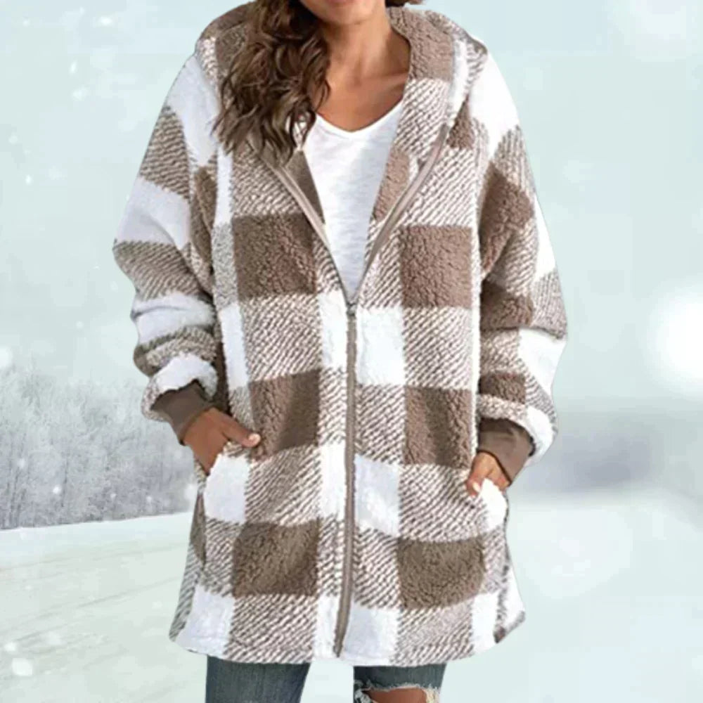 Sylis | Checkered winter coat
