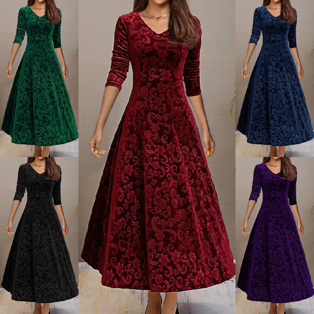 Sylis with wide hem and pleats