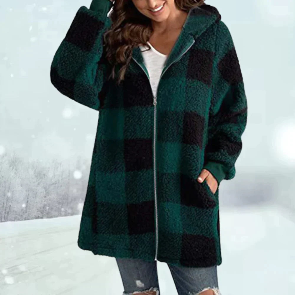 Sylis | Checkered winter coat