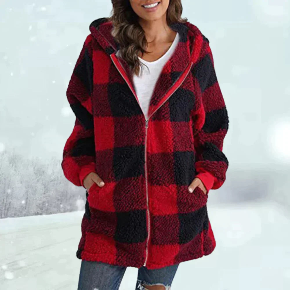 Sylis | Checkered winter coat